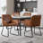 Markesha Upholstered Dining Chairs With Arm-2062914046