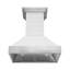 ZLINE 36 in. Wooden Wall Mount Range Hood in Rustic Shiplap Black Finish with Steel Accents-460566504-363484796