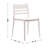 Commercial All-Weather Resin Stack Chair With Slatted Backrest-1642845542