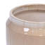Pots à fleurs modernes en céramique brun blanc moderne de 2, pour une utilisation intérieure et extérieure, pots de fleurs à trous de drainage intégrés convenant aux fleurs, performance par tous les temps, sans assemblage-130115705