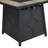 Sittig Square Stone Propane Smokeless Fire Pit Table