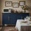 Buffet armoire - Buffet rétro avec tablettes réglables