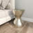 Beardall Iron Top End Table