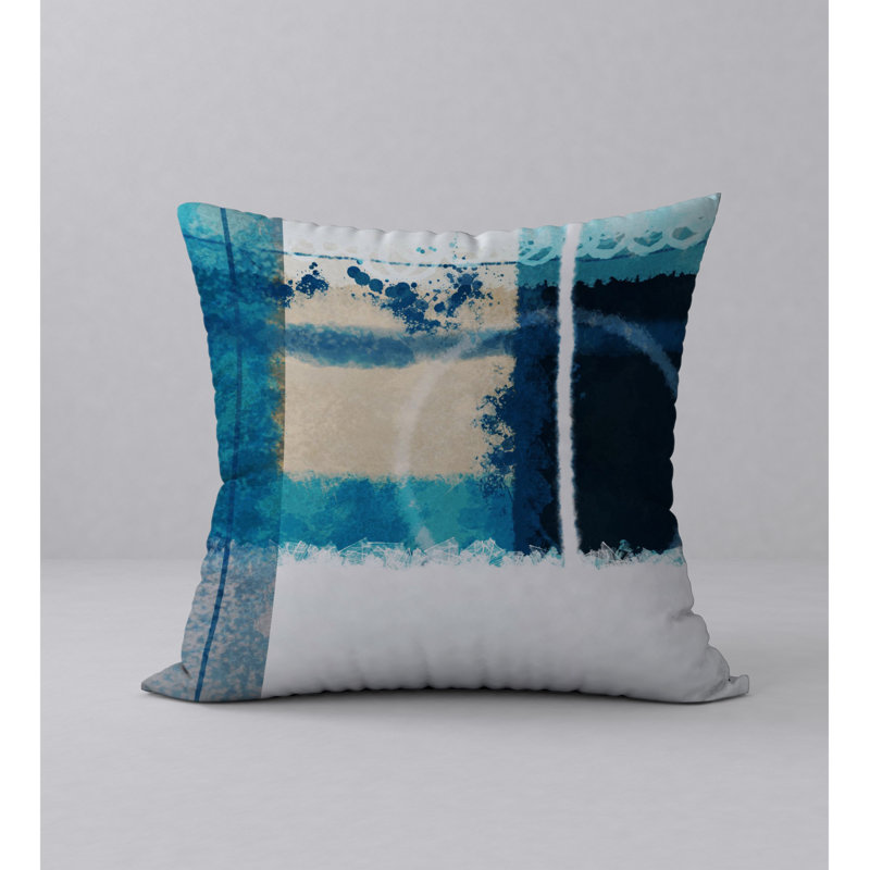 Reversible Throw Pillow, 18" x 18"