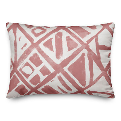 Housse et insert de coussin rectangulaire pour l'extérieur Stamp 18