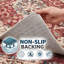 Oriental Machine Tufted Shag Area Rug-1606871389