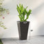 Ensemble de 3 pots à fleurs, pots à fleurs hauts-153955615
