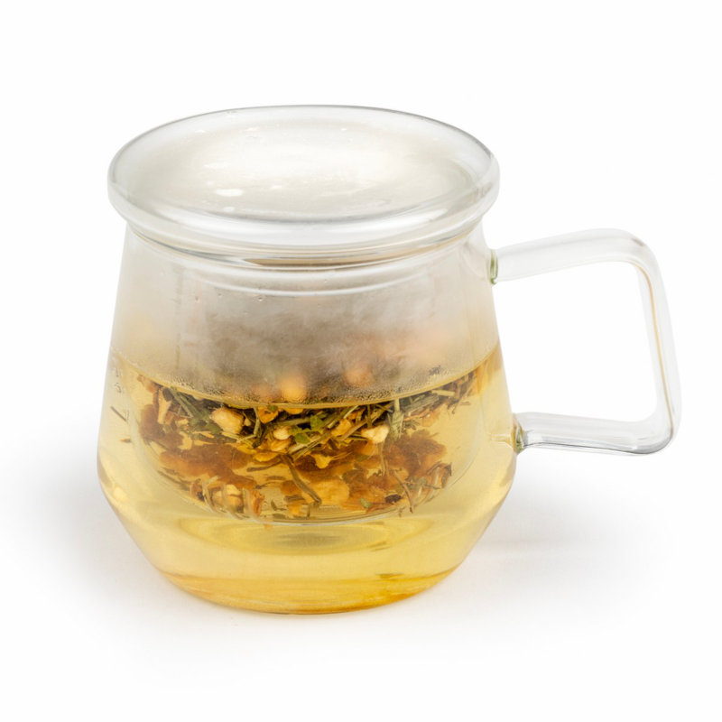 Glass Teacup, Clear