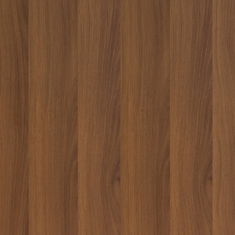 Laminate Table Top with Table Height Base, Walnut, 24" L x 24" W, Standard Height (31.13" Height)