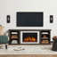 Kenai 72" Slim TV Stand with Electric Fireplace by Real Flame
