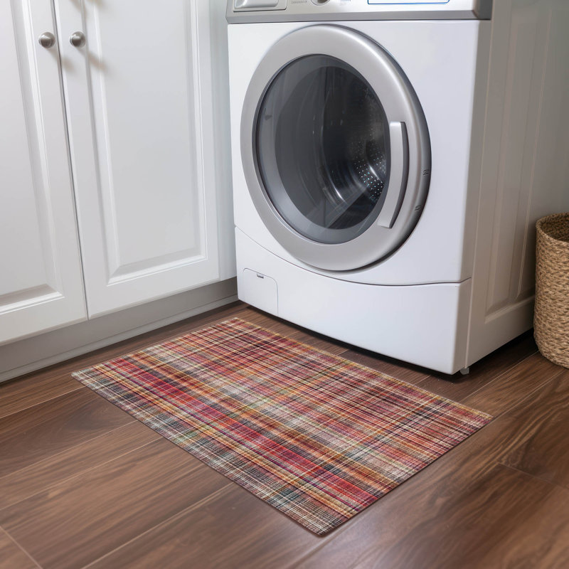 Tapis intérieur / extérieur Kinslee, Rectangle 1 pi 8 po x 2 pi 6 po