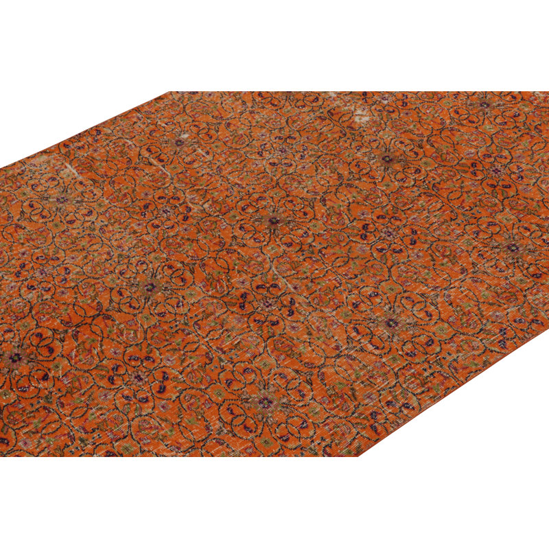 One-of-a-Kind Rectangle 9' X 12'4" Hand Knotted Area Rug