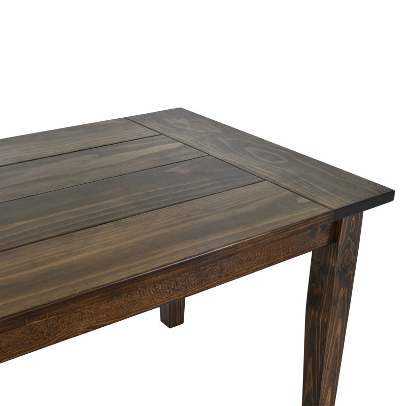 Lothair Solid Wood Dining Table, 30" H x 72" L x 34" W