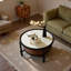 Table basse ronde blanche Rockboard-979061866