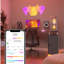 20" LED Lighted Art Glass