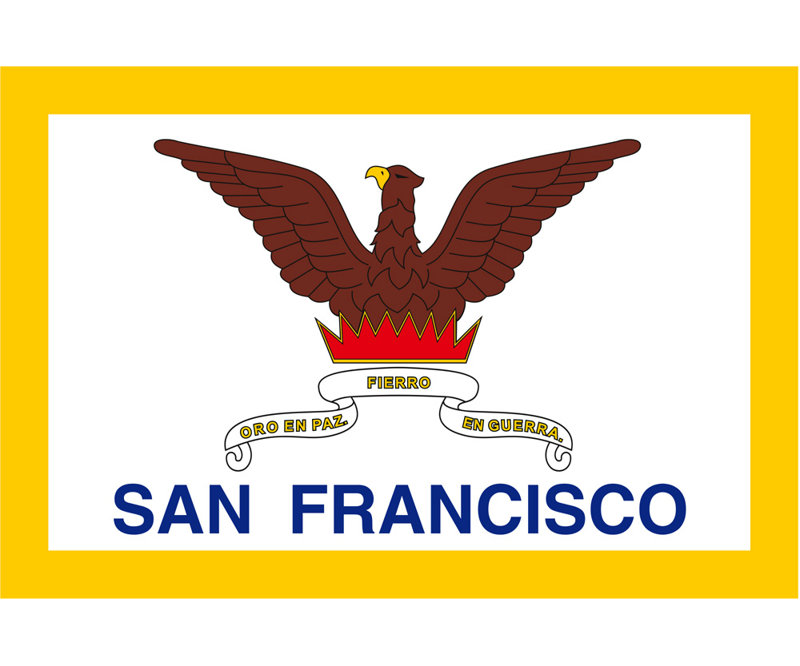 San Francisco, California, 16" H x 24" W