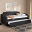 Lit de jour simple avec couchette Millbury-191989748