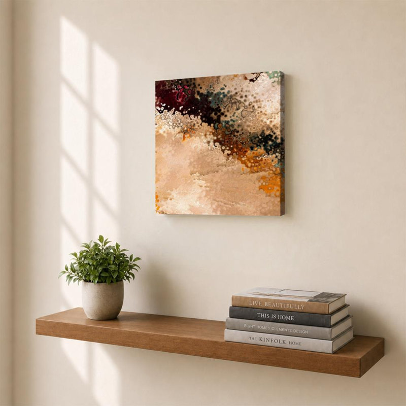 «1 Peter 5: 7 Casting Cares» par Mark Lawrence - impression sur toile, 24" H x 24" W