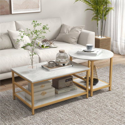 Ensemble de 2 tables basses