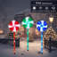 Luminaire de Noël et lumières de sentier-2120480452