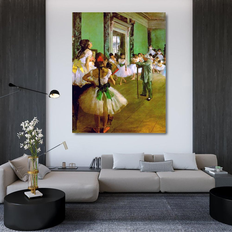 Dance Class, 46" H x 36" W