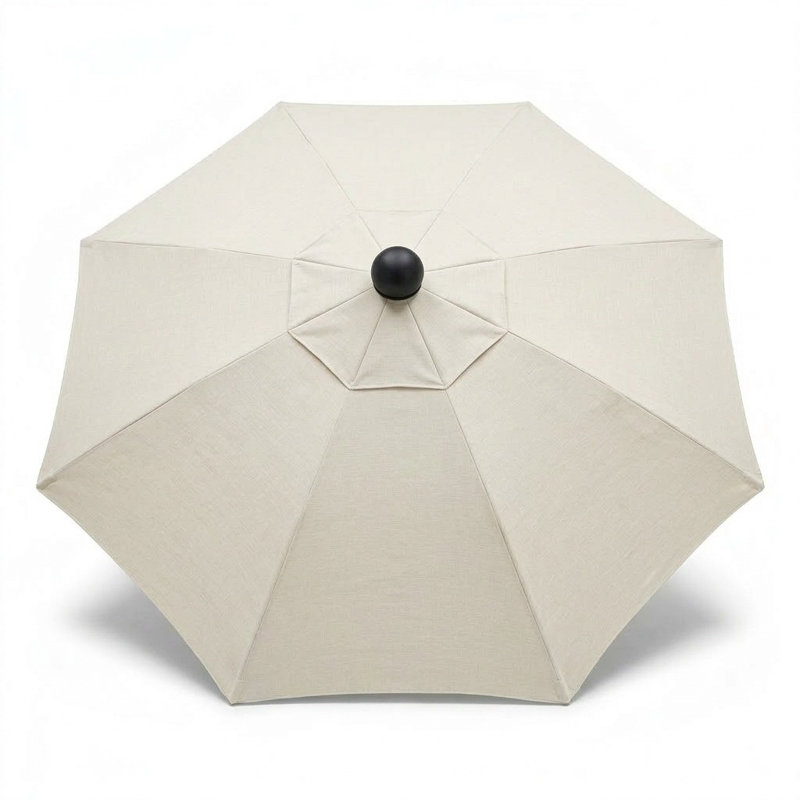 Housse de remplacement pour parasol de patio Mack, Naturel