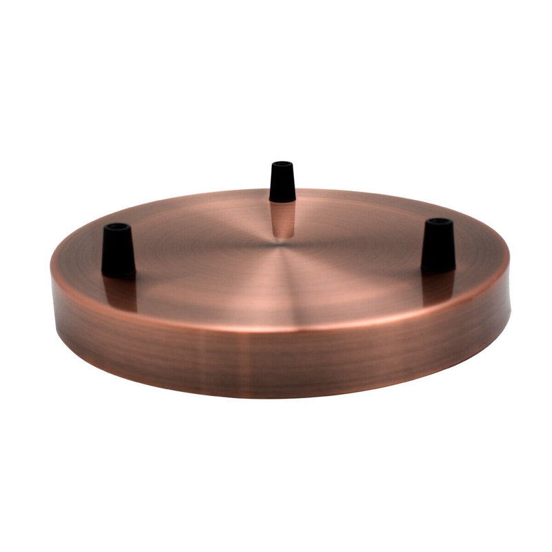 Vintage Brass Ceiling Rose, Hole Metal Ceiling Rose, Copper