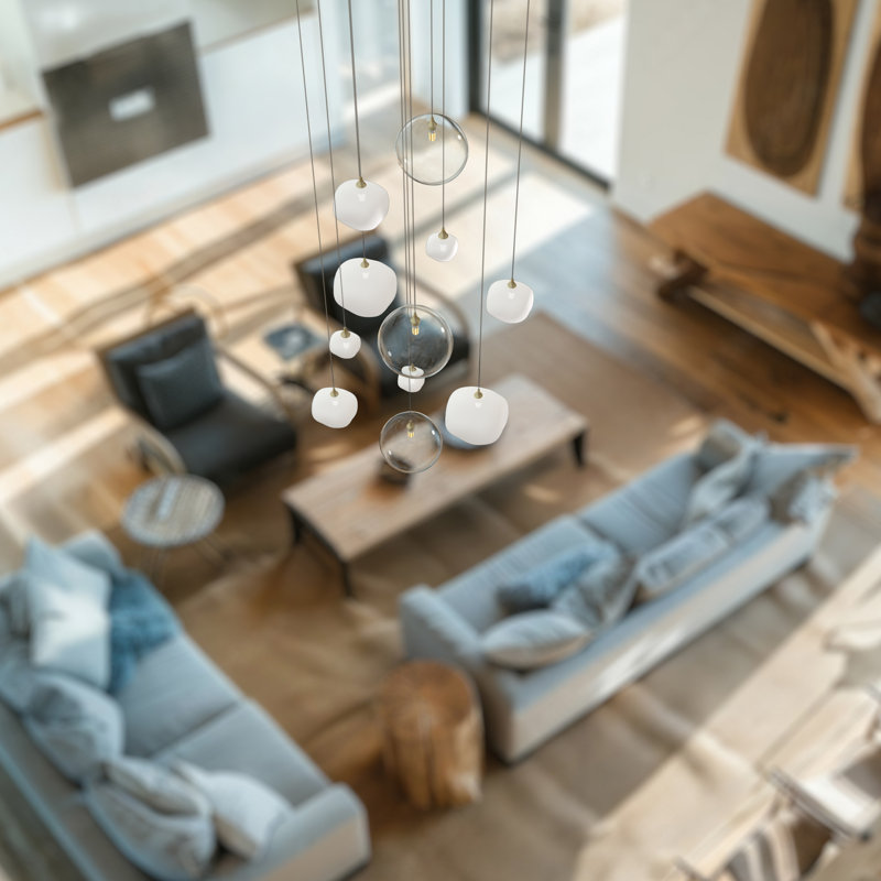 Allure 11 - Light Pendant, Chrome