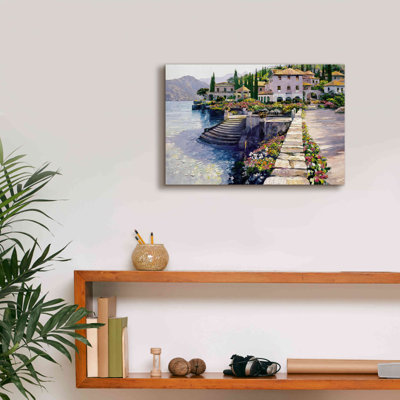 «Stairway to Carlotta» par Howard Behrens - impression sur toile tendue
