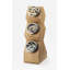 Bamboo 3-Cylinder Vertical Flatware / Condiment Display