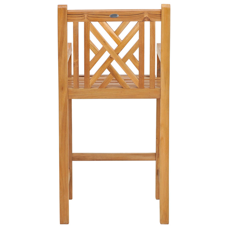 Outdoor Teak Bar Stool