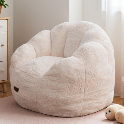 Fauteuil à billes à motif floral pour enfants