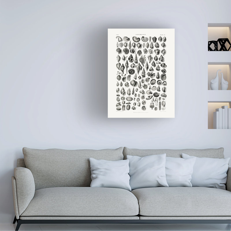Art sur toile bolivien Oliver Goldsmith Sealife III, H 47 po x l 35 po