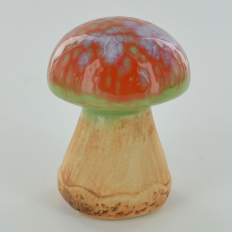 Reich Ceramic Toadstool Statue