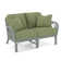 Edgewater 56" Flared Arm Loveseat