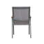 Dining Chair For Outdoor Patio Garden, Grey