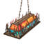 Luminaire suspendu long orignal 53 po