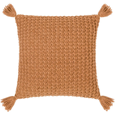 Makrome Wool Blend Throw Square Pillow Cover