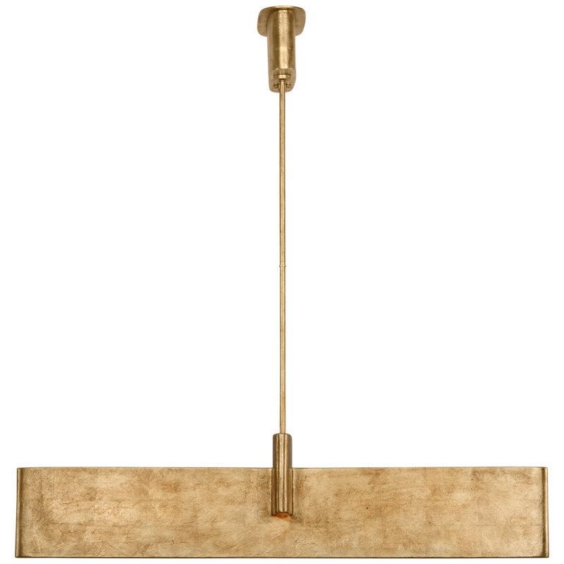 Lotura 7 - Light LED Pendant, Museum Gild, 11" H x 36" W x 12" D