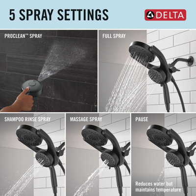 5Setting HydroRain with ProClean