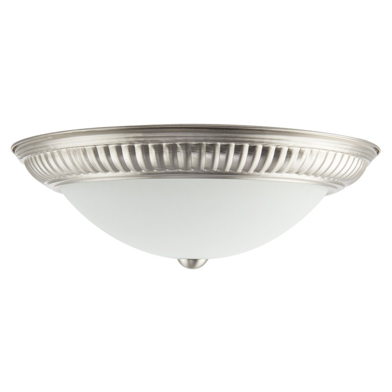Flush Mount, Satin Nickel