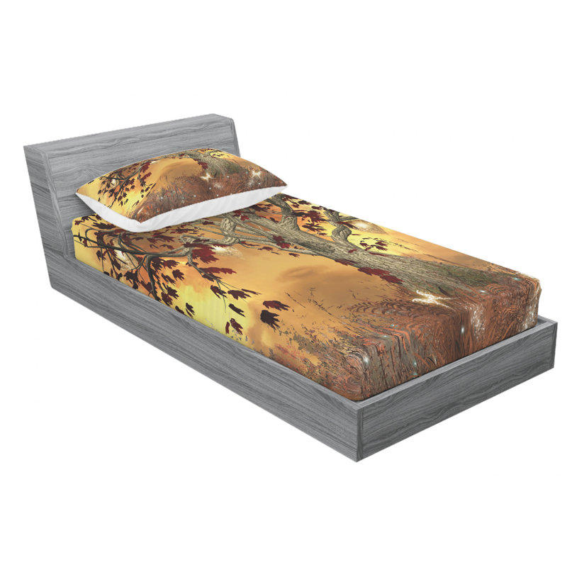 Microfiber Sheet Set, Twin Sheet Set with Fitted Sheet