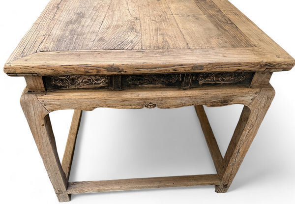 Square Solid Wood Dining Table