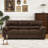 PU Leather Three‑Seat Sofa