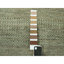 Tapis vert et brun en laine nouée à la main 9 pi x 12 pi 2 po D09E85DC78E94E71B6EB19DD30C738BC