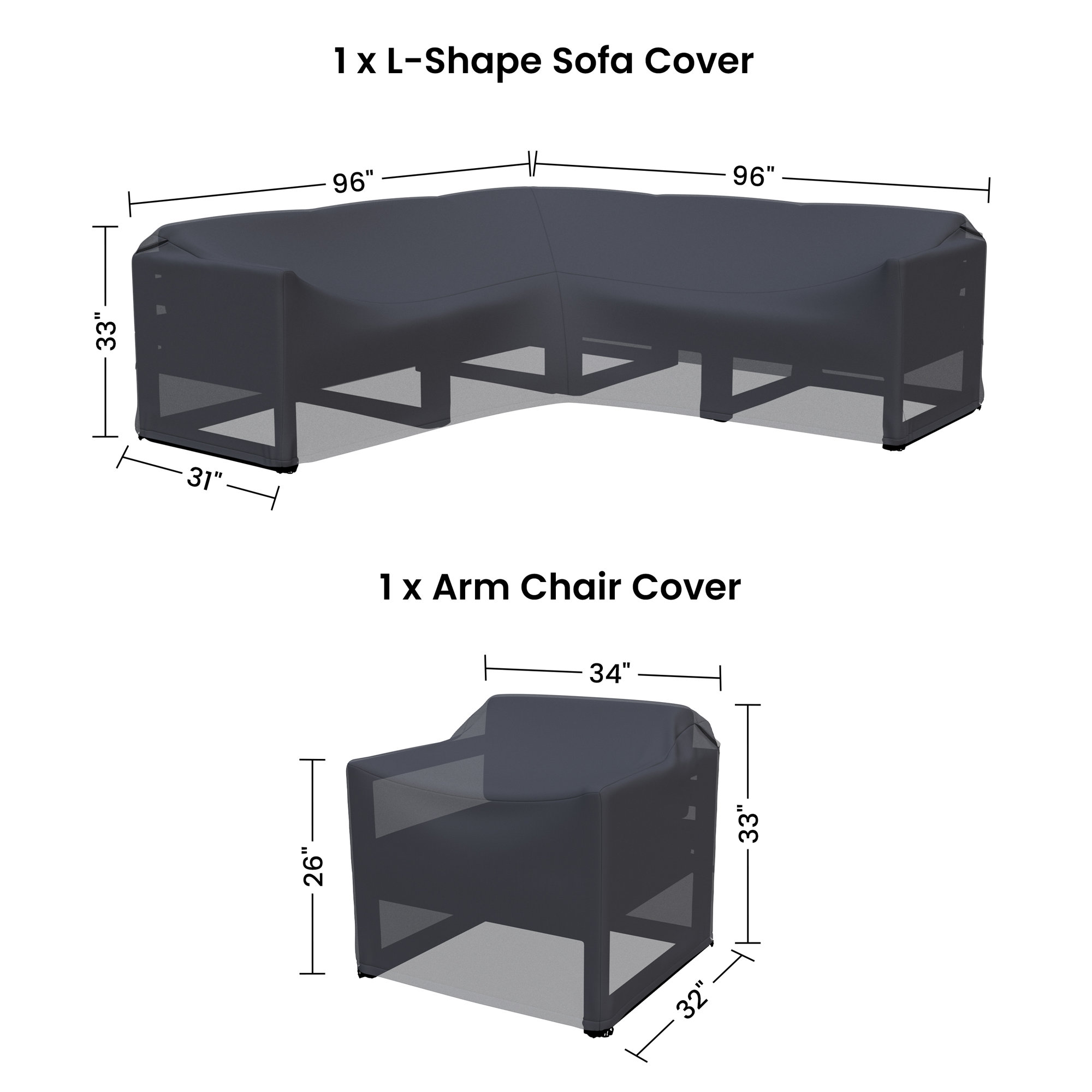 Smith Outdoor Conversation Sets Group Seating Patio Furniture Covers