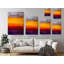 Impression sur toile de bandes de peinture colorées, décoration murale moderne pour la maison et le bureau-751642990