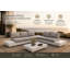 Yacht 3 Piece Outdoor Sectional Grey-1667930703