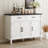 47.2" Large Buffet Cabinet Sideboard With Drawers,Shelves And Doors-1623056358