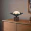 Furrow 9-in Red Table Lamp-1410794909
